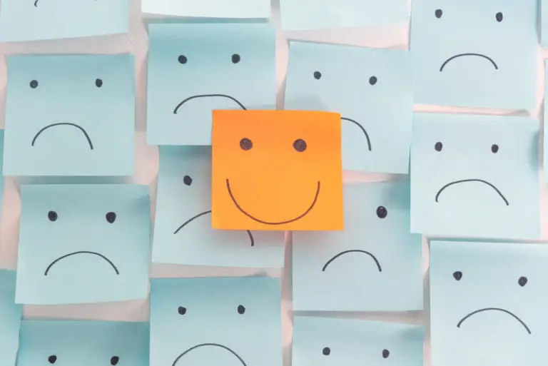 Positive,Attitude,And,Happy,Concept.,Hand,Drawn,A,Smile,Face